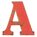 Letter (30) - A - Mix Colour