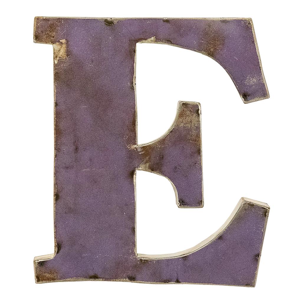 Lettre (30) - E - Mix Couleur