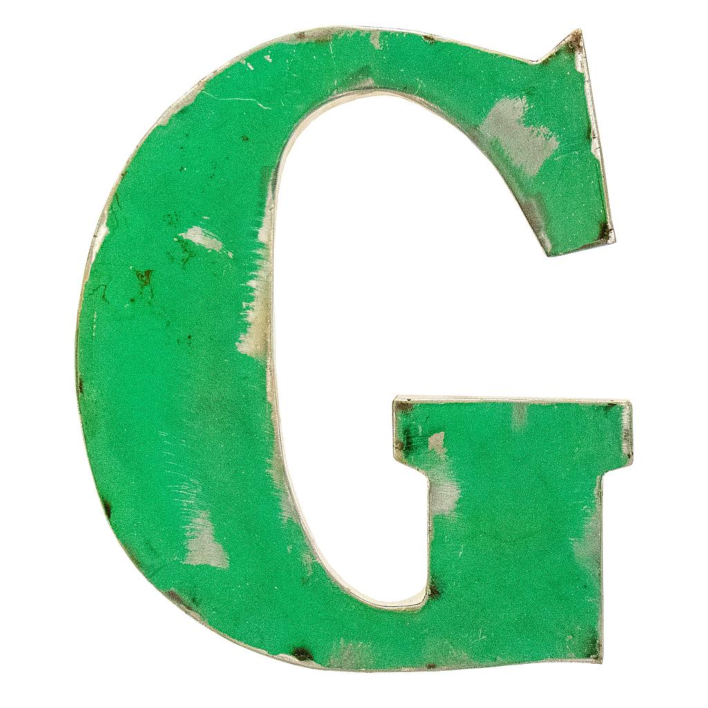 Lettre (30) - G - Mix Couleur