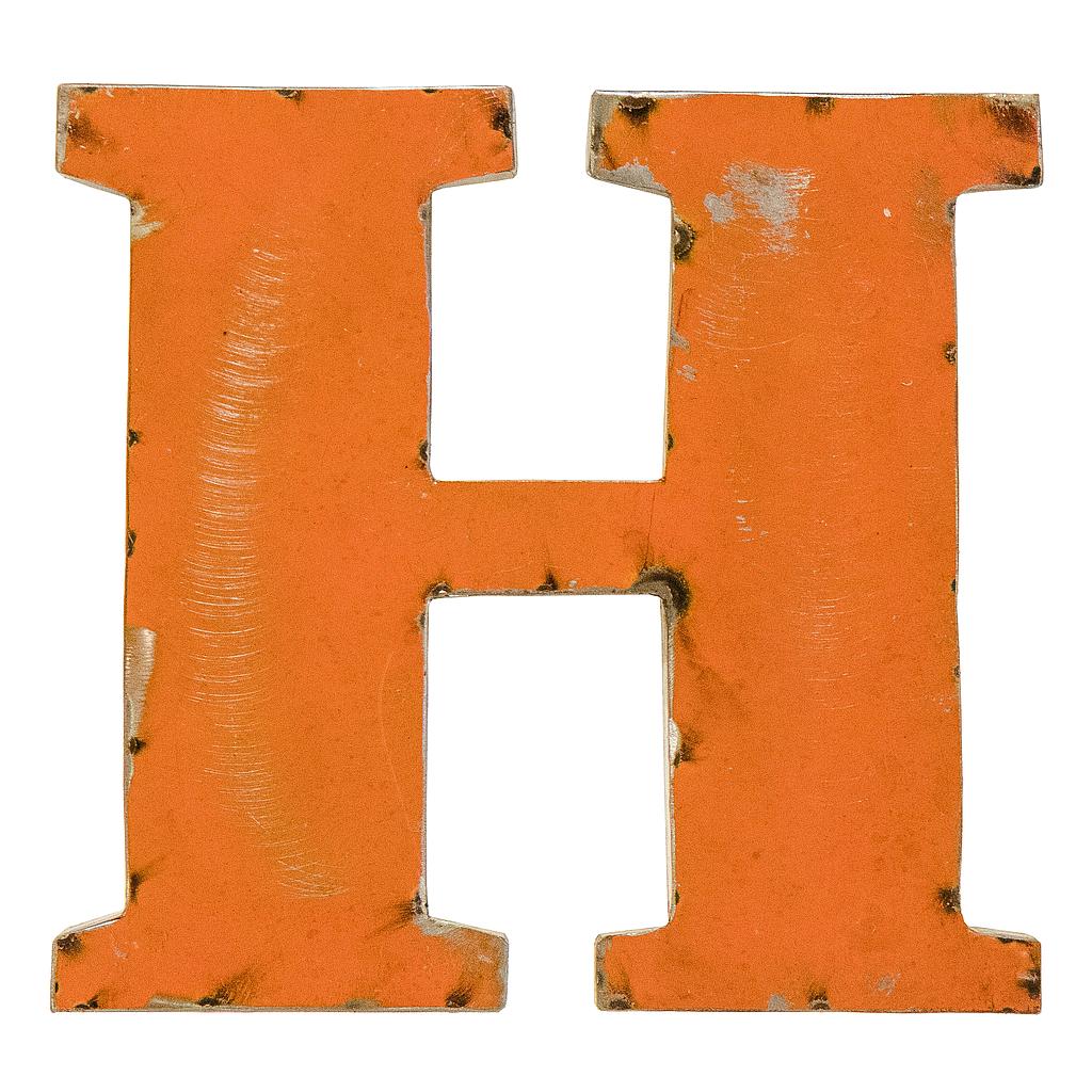 Letter (30) - H - Mix Colour