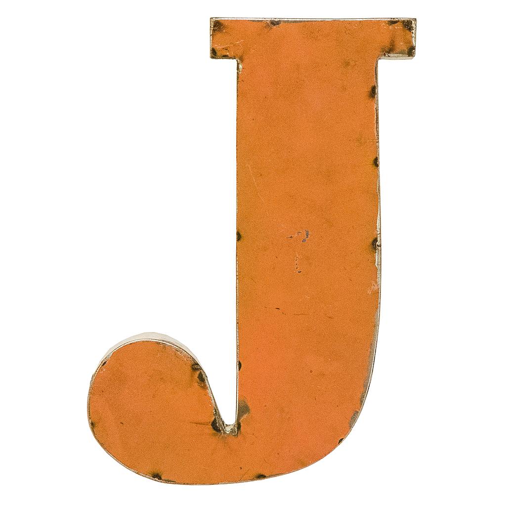 Lettre (30) - J - Mix Couleur