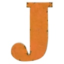 Letter (30) - J - Mix Colour