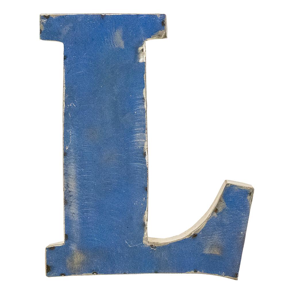Lettre (30) - L - Mix Couleur