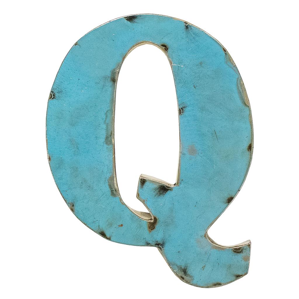Letter (30) - Q - Mix Colour