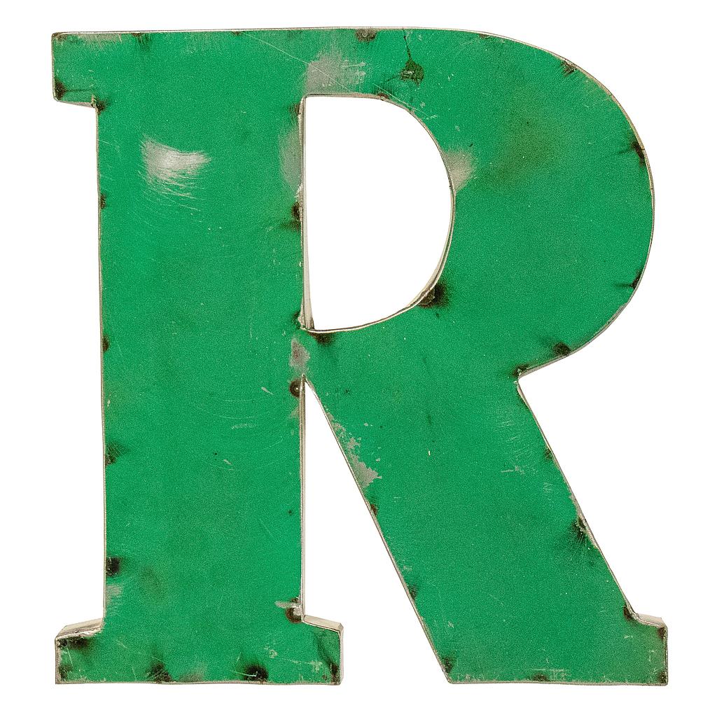 Letter (30) - R - Mix Colour