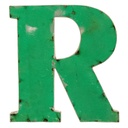 Letter (30) - R - Mix Colour