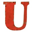 Lettre (30) - U - Mix Couleur