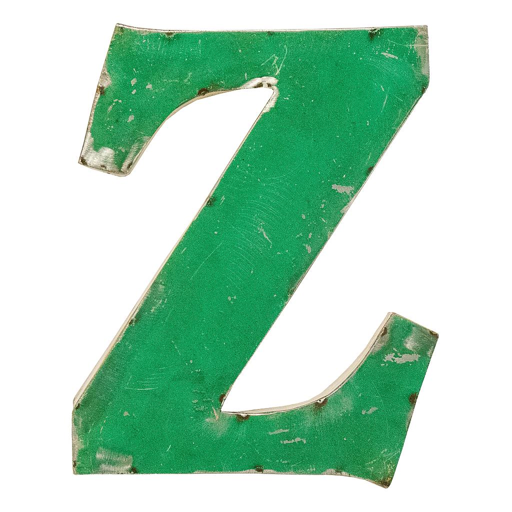 Lettre (30) - Z - Mix Couleur