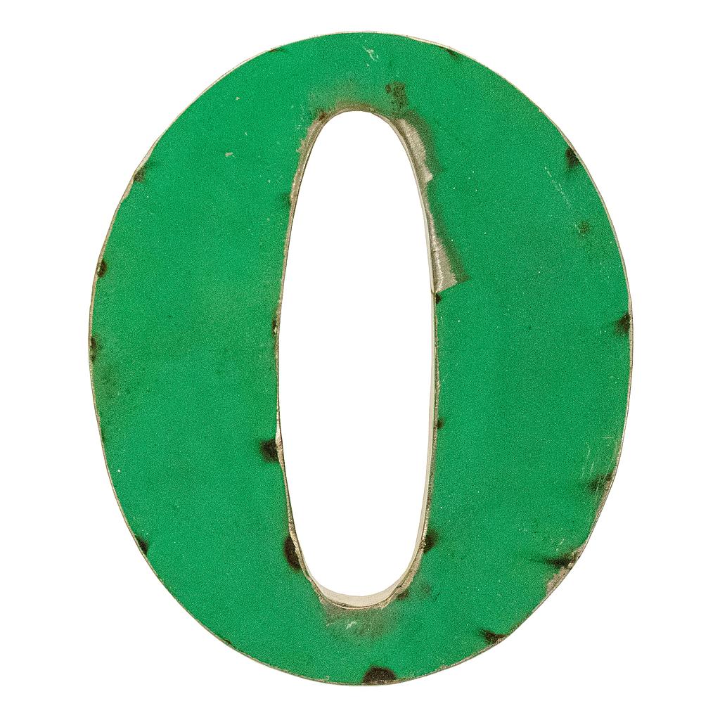 Lettre (30) - 0 - Mix Couleur