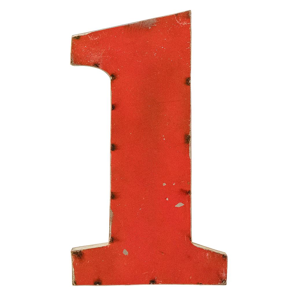 Lettre (30) - 1 - Mix Couleur