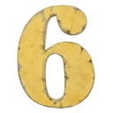 Lettre (30) - 6 - Mix Couleur