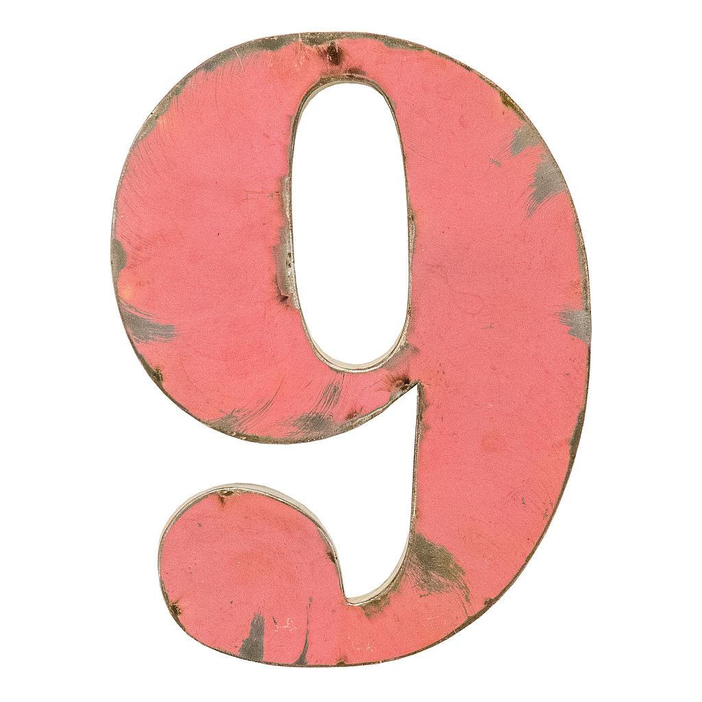 Lettre (30) - 9 - Mix Couleur