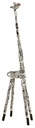 Giraffe Dali (150) - Black + White