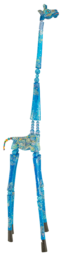Giraffe Dali (195) - Blue