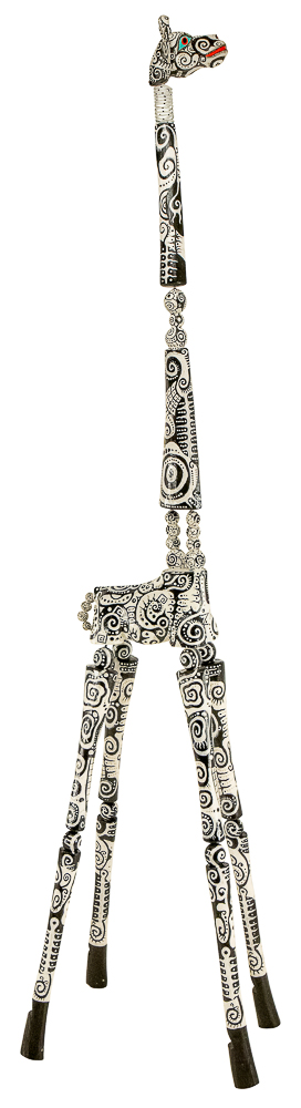 Girafe Dali (195) - Noir + Blanc