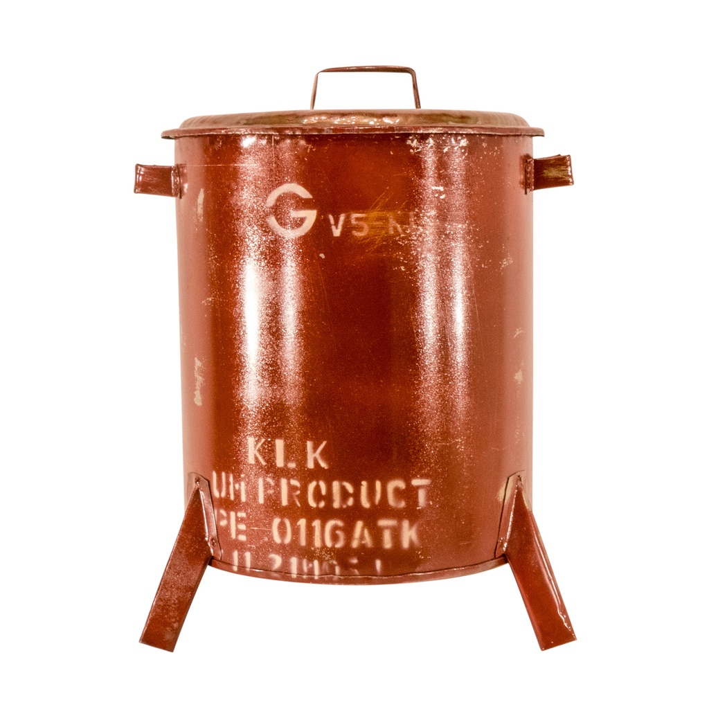 Poubelle Upcycling (50) - Rouge
