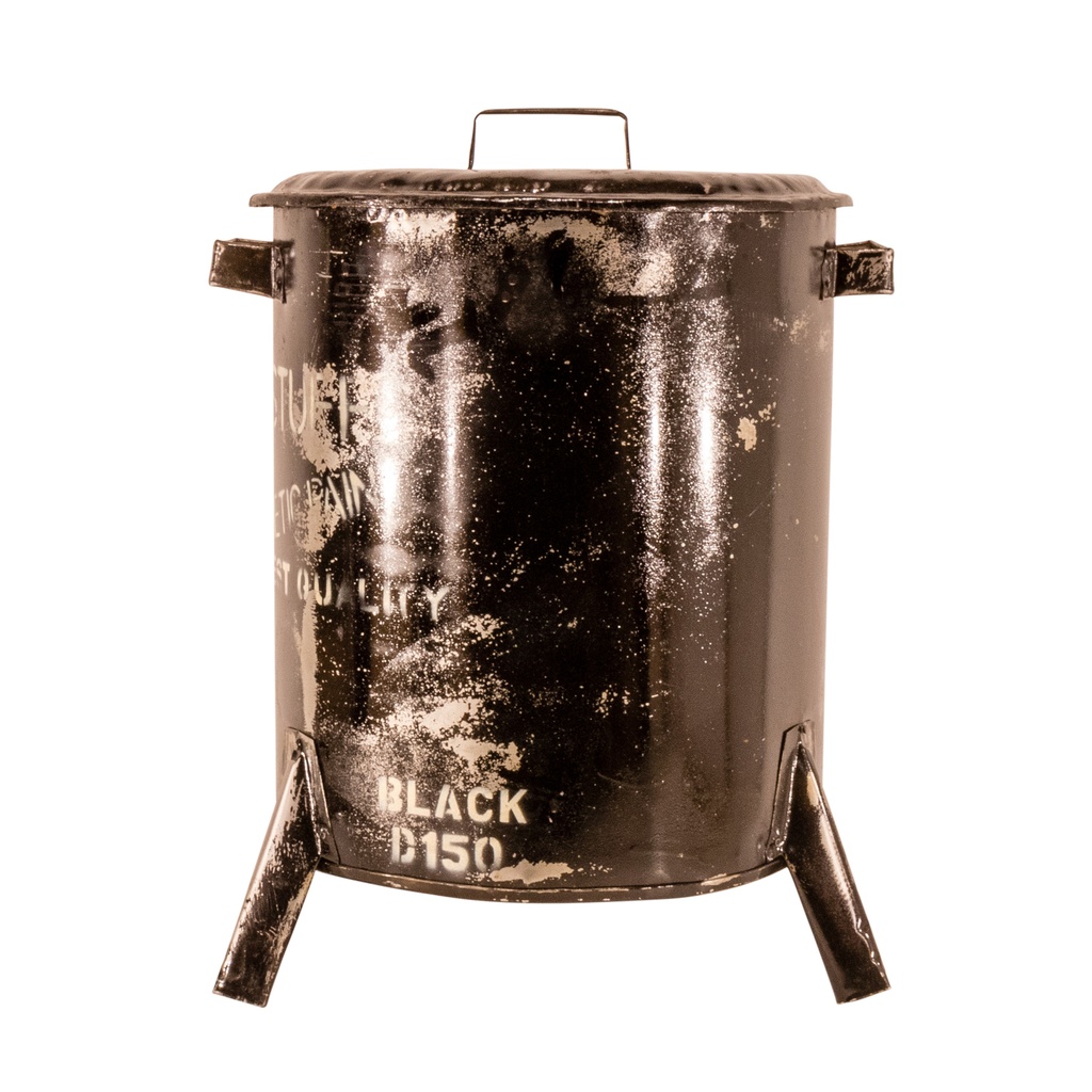Poubelle Upcycling (50) - Noir