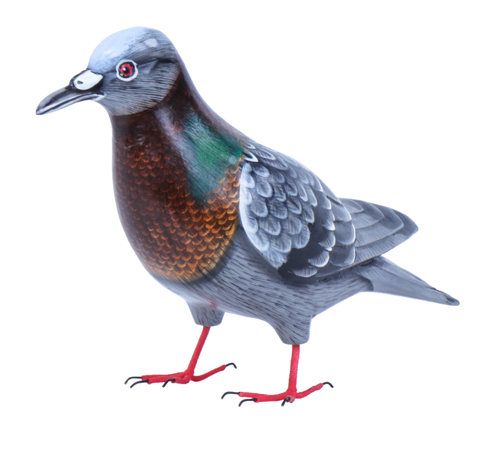 Pigeon Wood (18) - Grey + Brown + Green