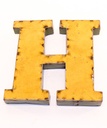 Lettre (15) - H - Mix Couleur