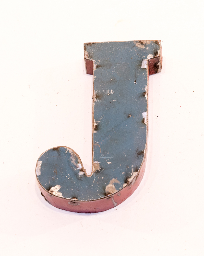 Letter (15) - J - Mix Colour