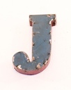 Lettre (15) - J - Mix Couleur