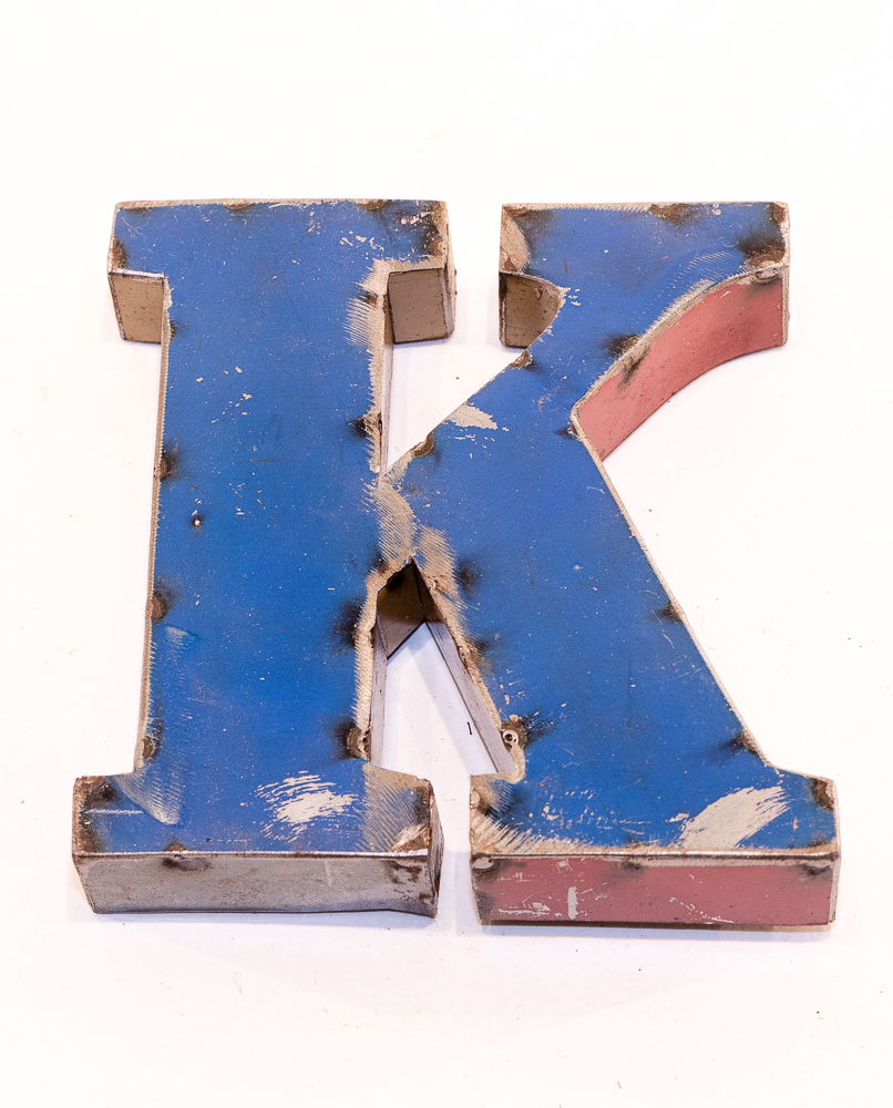 Letter (15) - K - Mix Colour