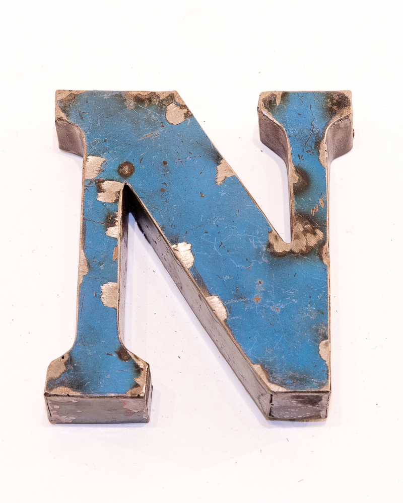 Letter (15) - N - Mix Colour