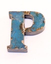 Lettre (15) - P - Mix Couleur