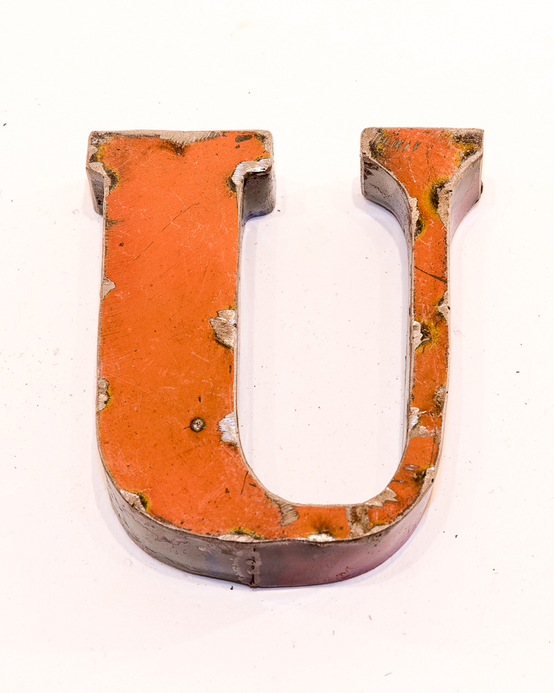 Letter (15) - U - Mix Colour