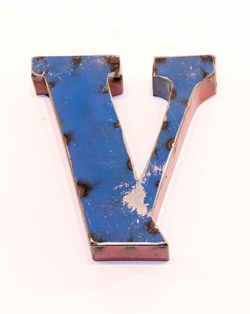 Lettre (15) - V - Mix Couleur