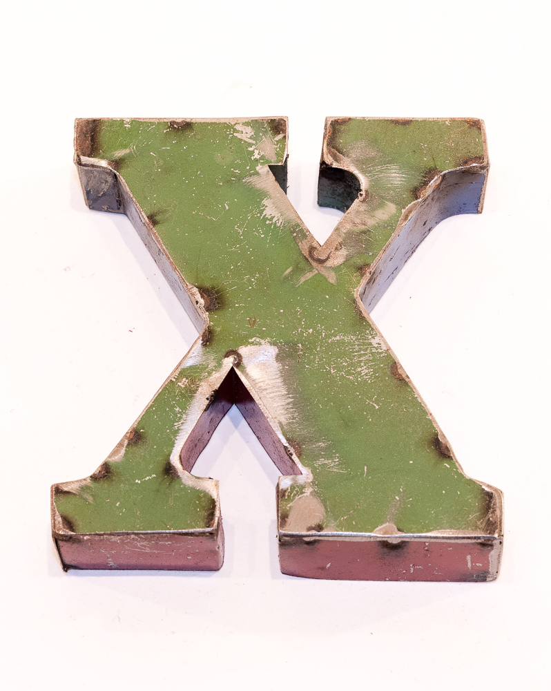 Lettre (15) - X - Mix Couleur