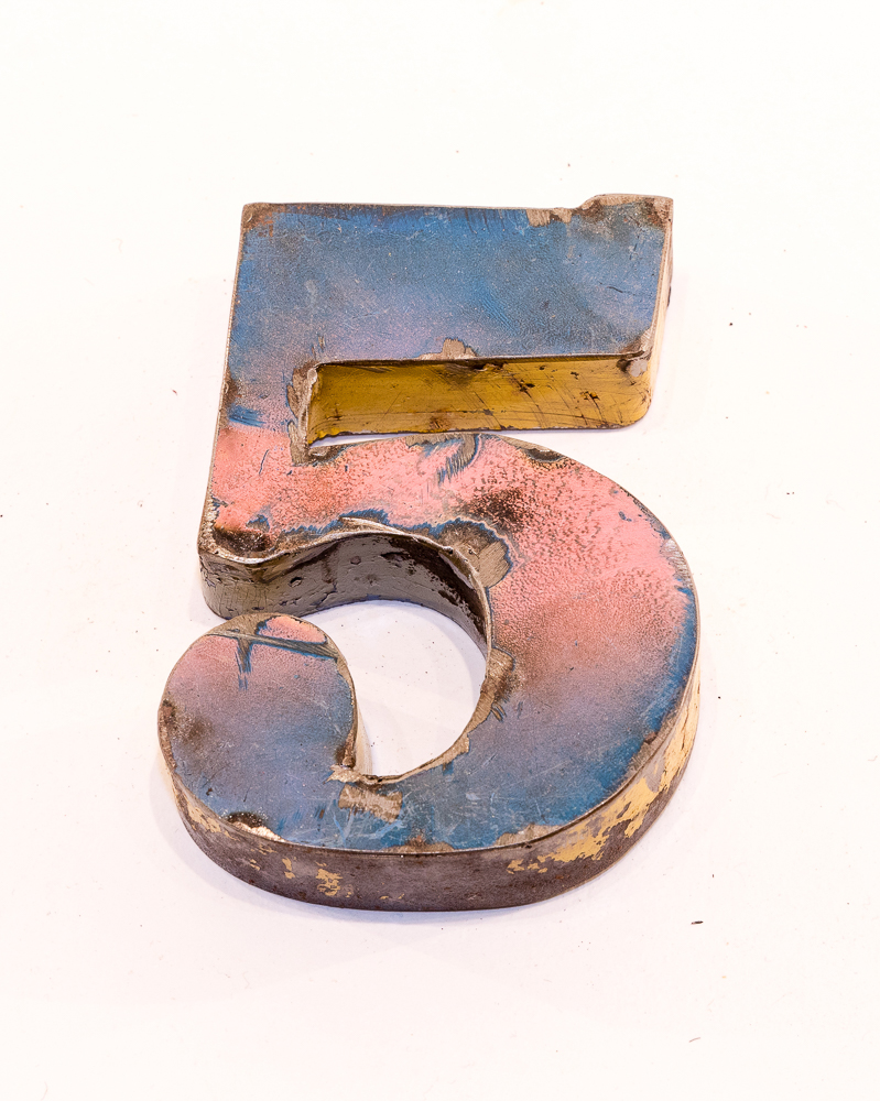 Lettre (15) - 5 - Mix Couleur