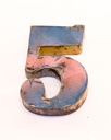 Lettre (15) - 5 - Mix Couleur