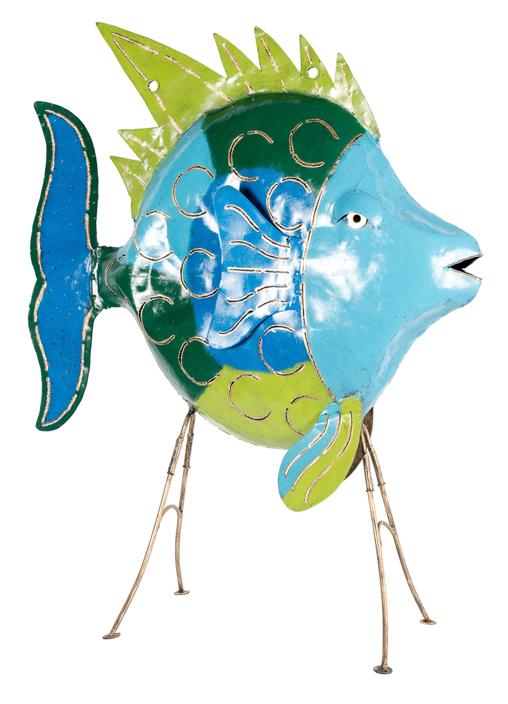 Poisson Daurade (150) - Bleu Clair + Bleu Foncé + Vert Clair + Vert Foncé