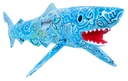 Requin Dali (100) - Bleu Ciel + Vert + Blanc + Noir