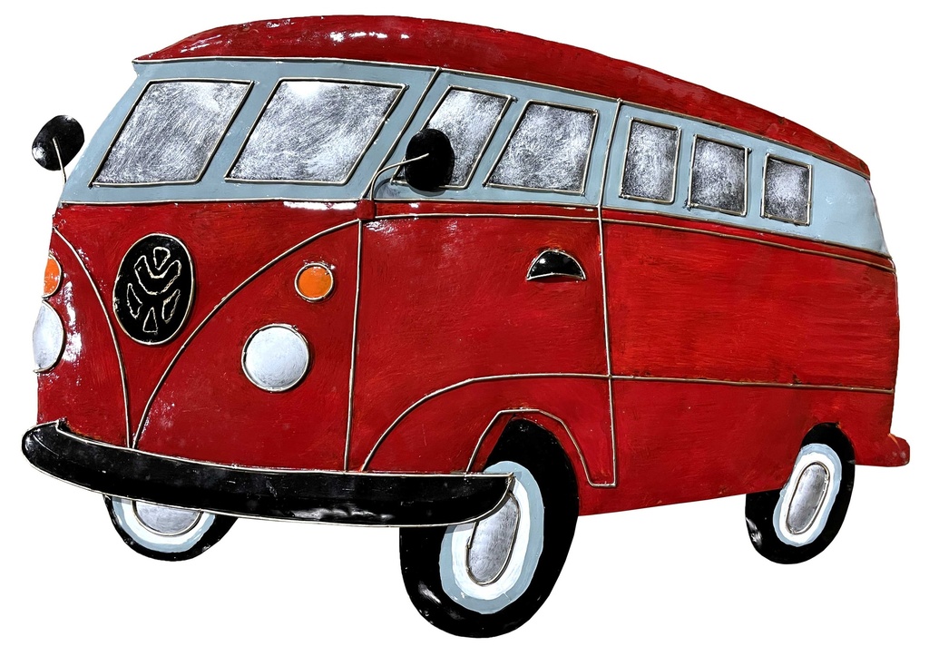 Pimp VW Combi (65) - Rouge