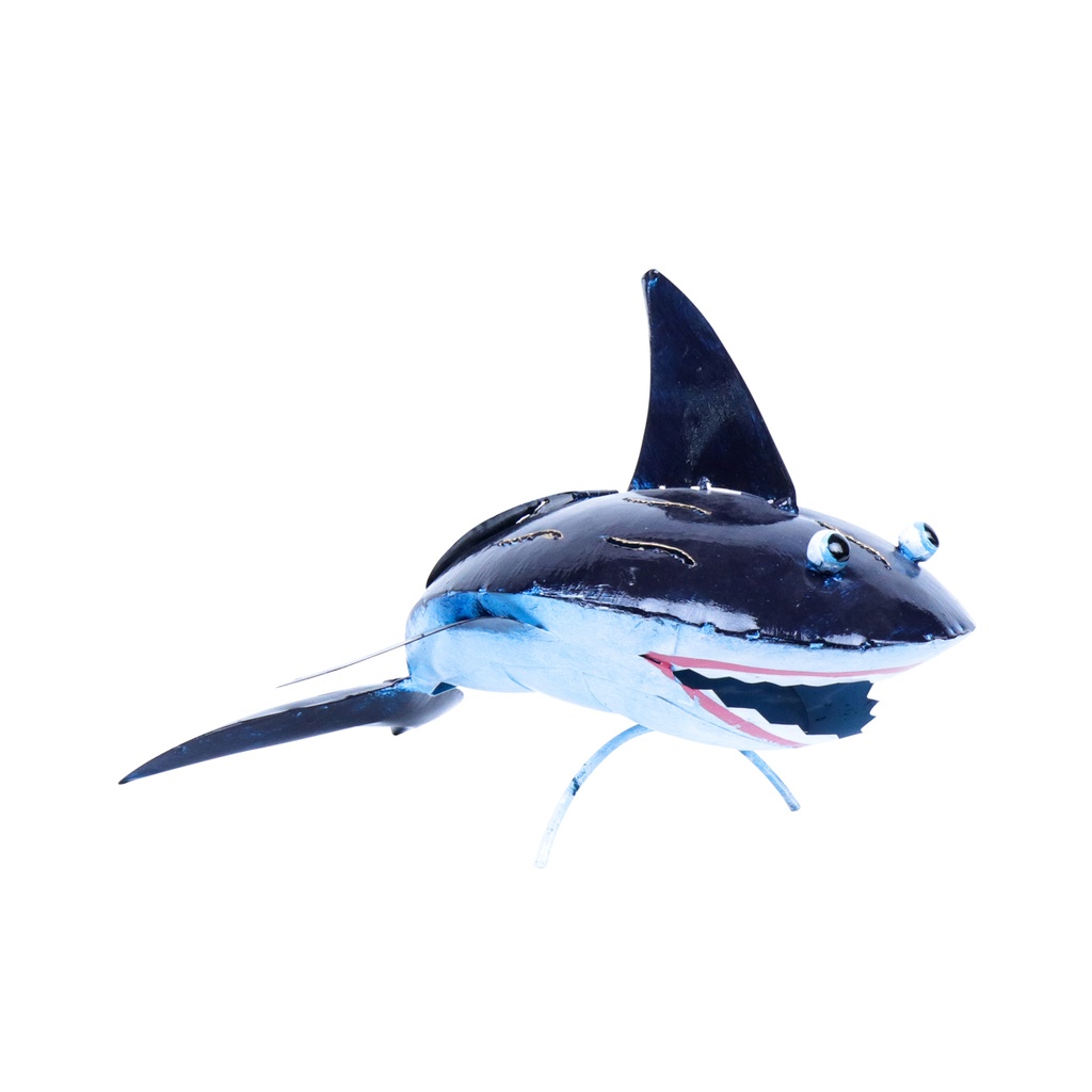 Requin (25) - Bleu Foncé + Blanc (Minimum 6 pcs)