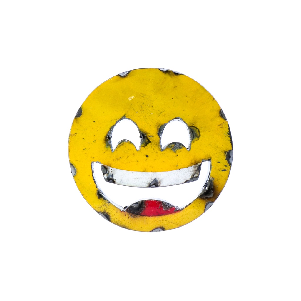 Emoji (15) - 😄 - Visage très souriant aux yeux rieurs