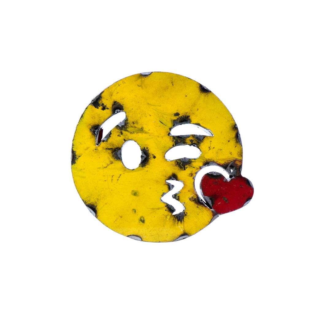 Emoji (15) - 😘 - Visage envoyant un bisou