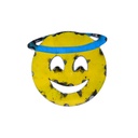 Emoji (15) - 😇 - Visage souriant avec auréole