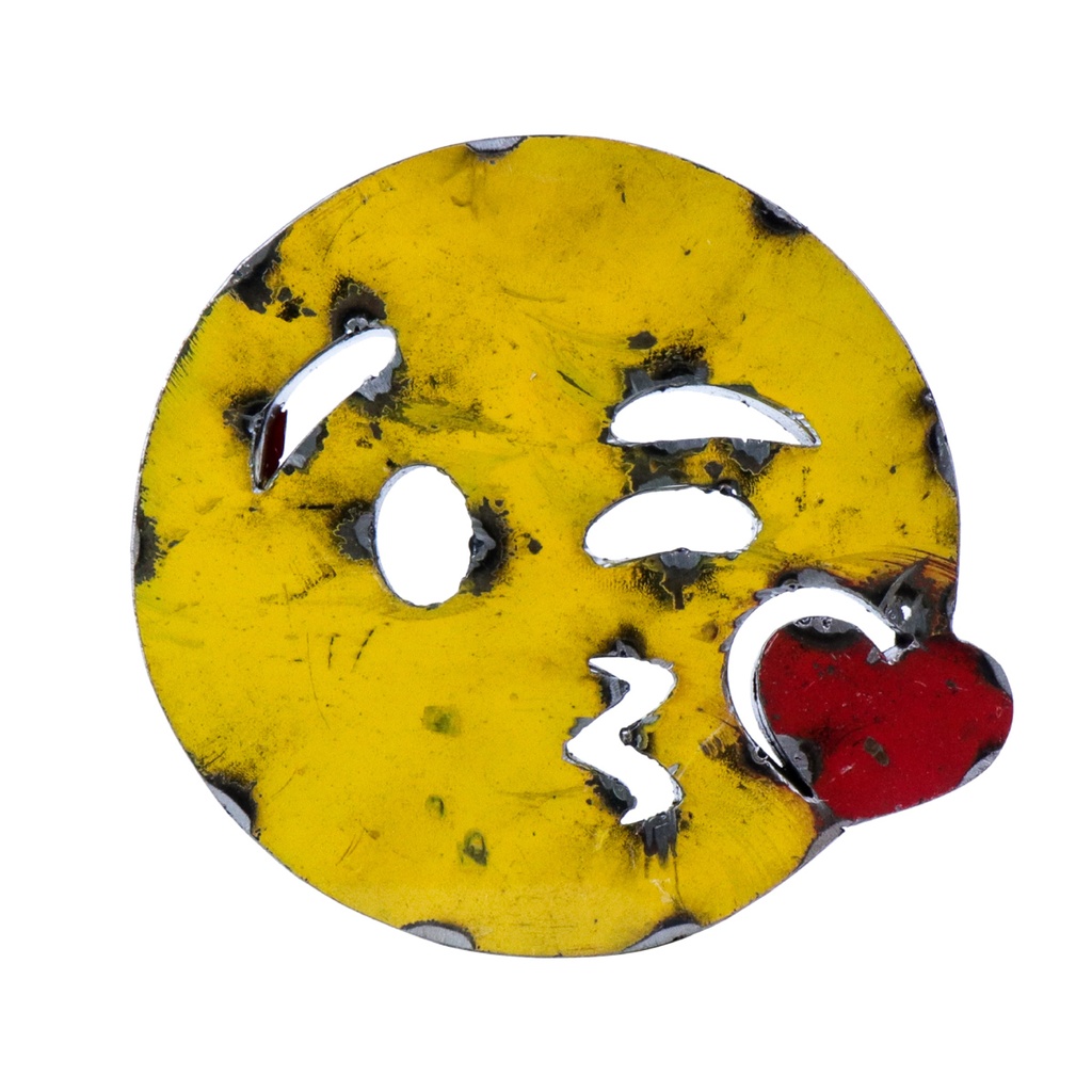 Emoji (30) - 😘 - Visage envoyant un bisou