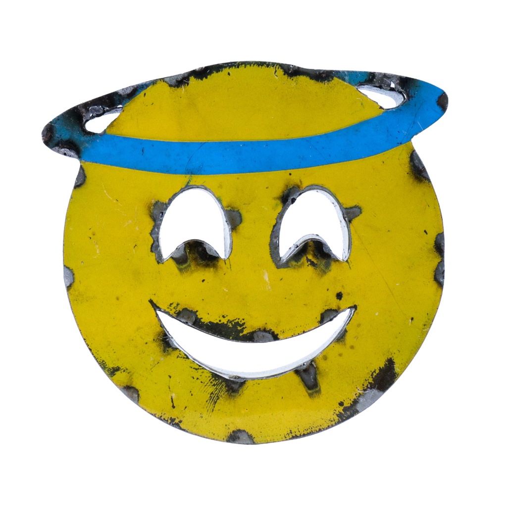 Emoji (30) - 😇 - Visage souriant avec auréole