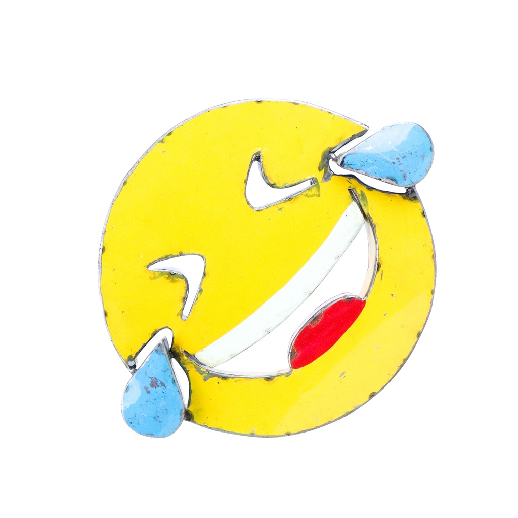 Emoji Upcycling (30) - 🤣 - Se rouler par terre de rire