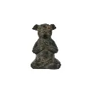 Cochon Yoga Bronze (10) - Vert Antique