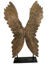 Wings Carved on Stand (130)
