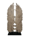 Wings Carved on Stand (160)