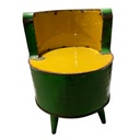 Armchair Up - Green + Yellow (75)
