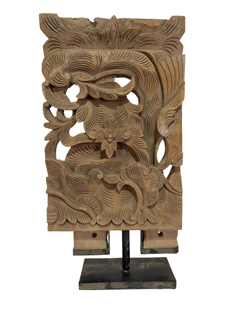 Antique Footboard on Stand (60)