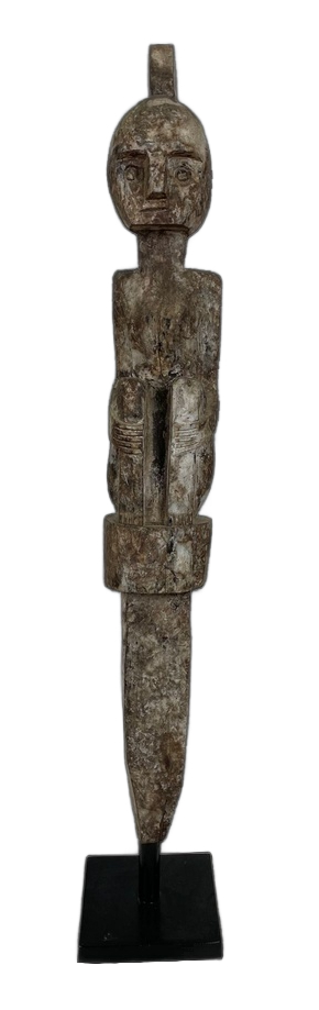 Statue Timor - Homme Assis (90)