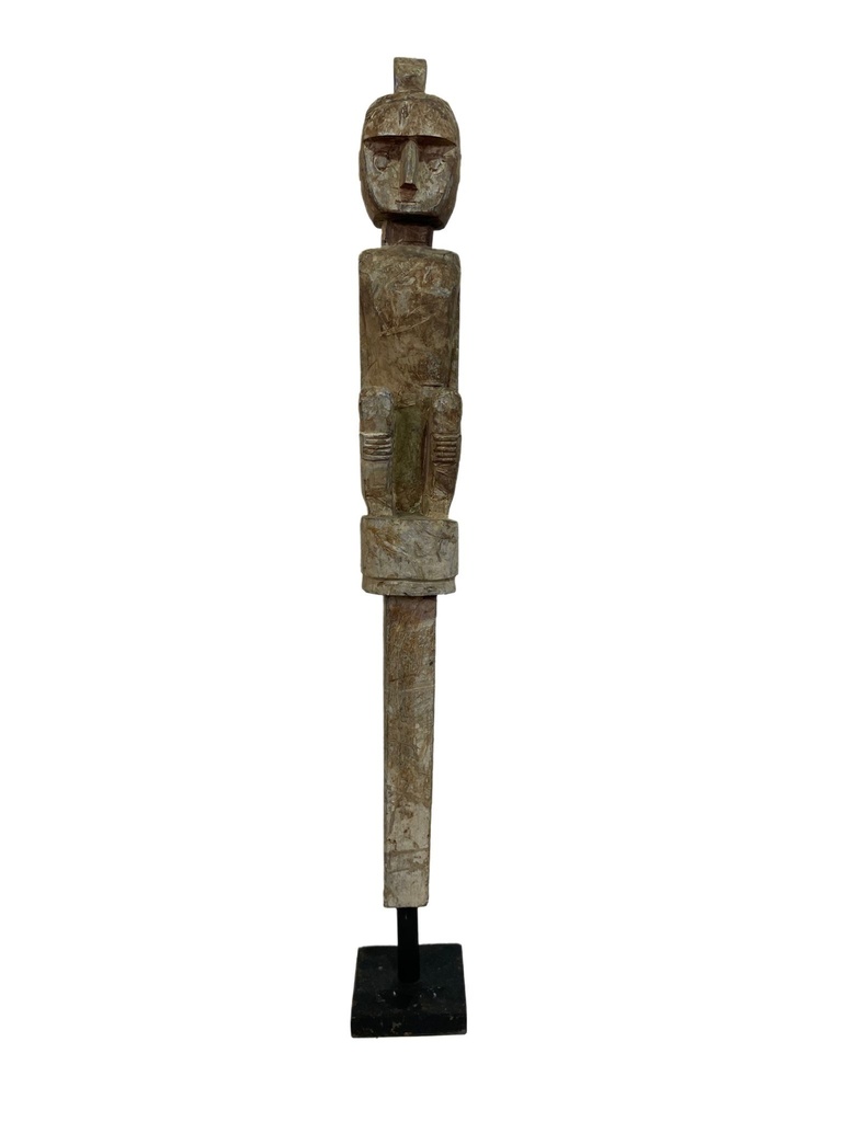 Statue Timor - Homme Assis (96)